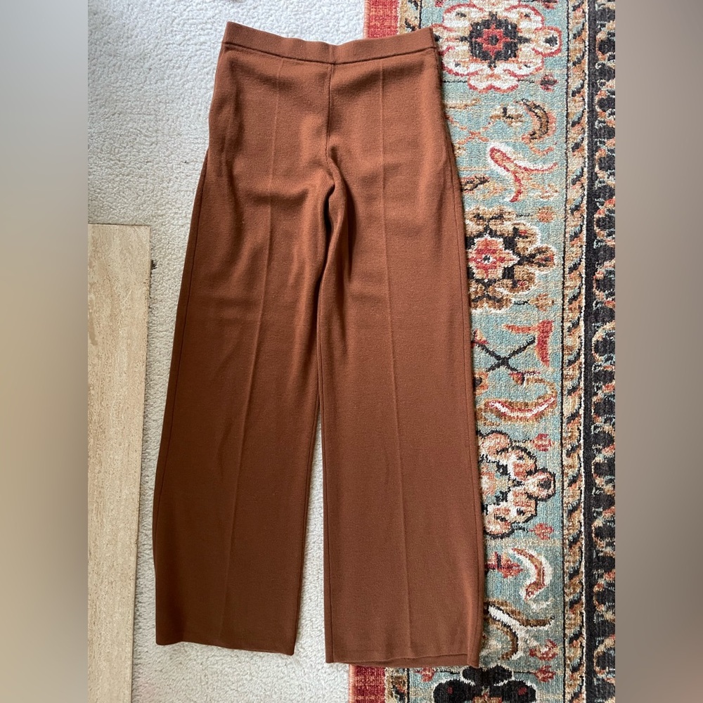 Sezane - Matthew Trousers - Chestnut brown
